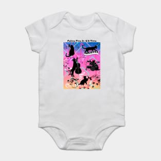 Cool Cats of Jazz Baby Bodysuit